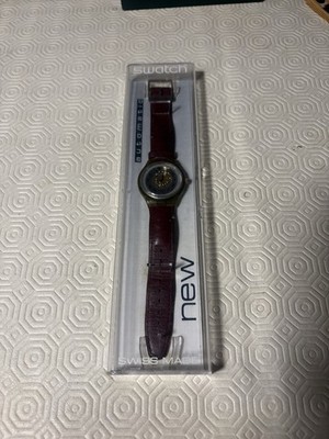 Vintage 1991 Swatch Automatic ''Rubin'' SAM100 - Skeleton Dial - Boxed