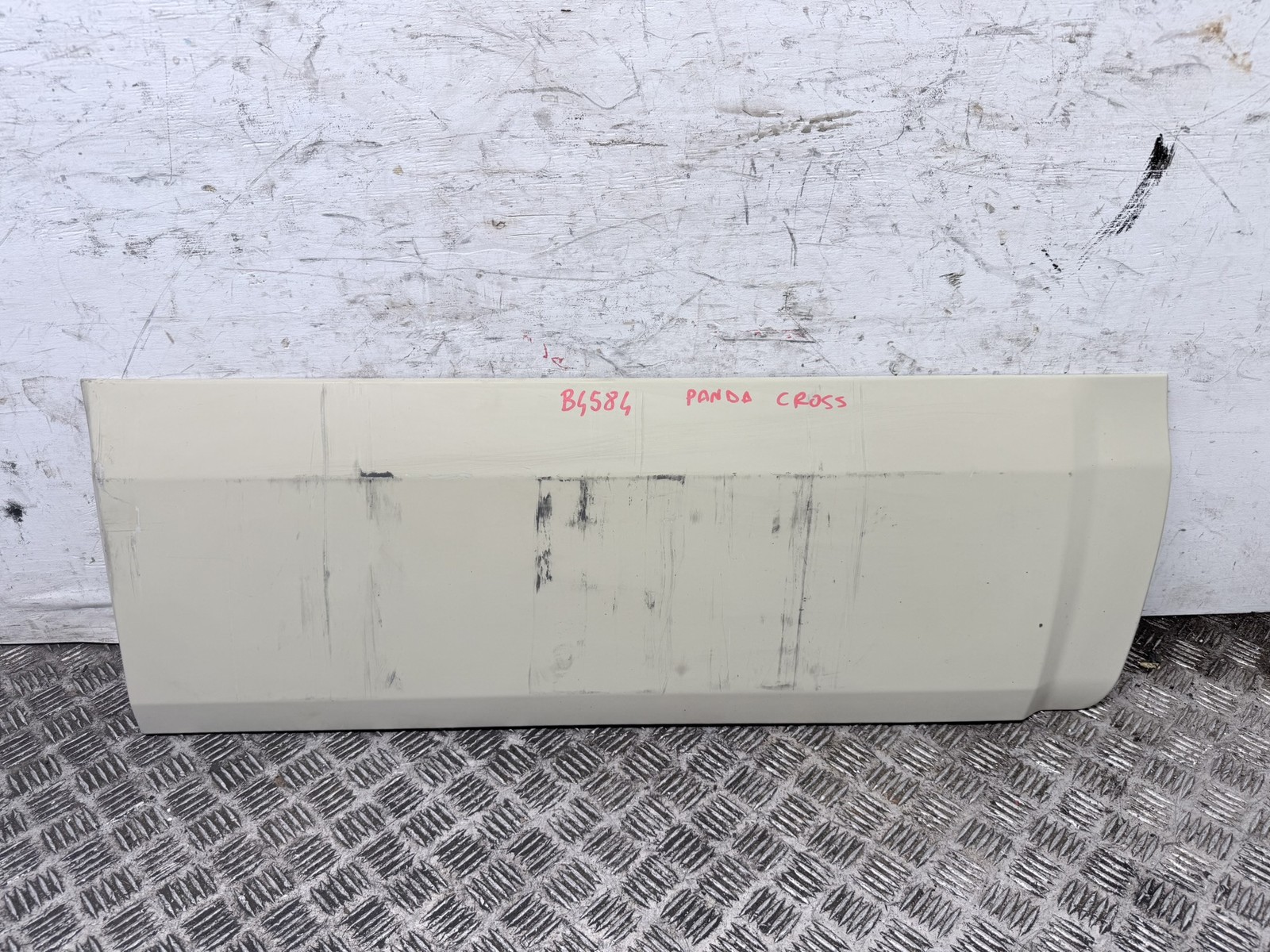 B4584 Modanatura Porta Ant DX Fiat Panda Cross 169 4x4 Sabbia 735405323