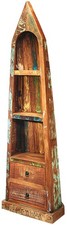 Regal Bootsregal Standregal VINTAGE BOAT aus FSC zertifiziertem Holz im UsedLook