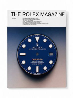 Rolex Magazine Issue 12 Deepsea Cover Official Catalog Book Mint Condition