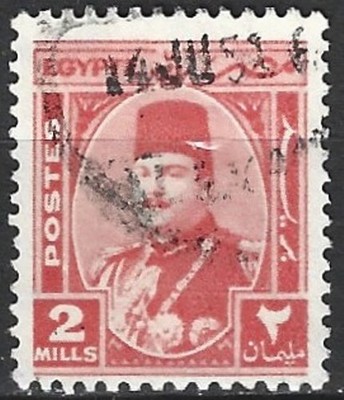 str. AF-Egypt 1944 King Farouk (1920-1965) FU