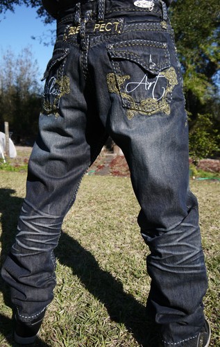 RUTHLESS ART MEN JEANS SIZE 34 UP TO 40 