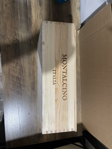 LE Chiuse Brunello Weinkiste Kiste Holzkiste - Bild 5 von 12