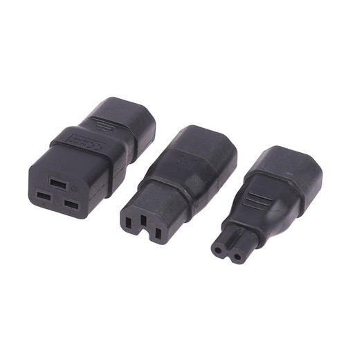 IEC320 Convert Connector UPS PDU Male To Female EU US Power Plug Adapter Socket - Afbeelding 2 van 18