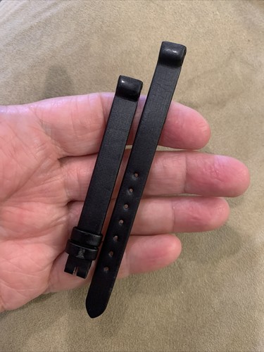 Cartier Watch Strap 8.5/8 Dark Gray Brushed Canvas Fabric AUSTRIA Authentic New - Picture 19 of 19