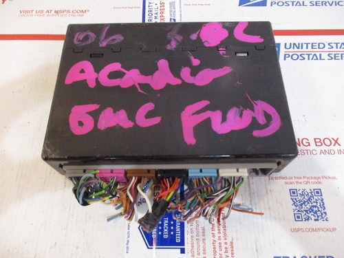 ✅ 2006 ACADIA BODY CONTROL MODULE BCU BCM OEM COMPUTER BOX TESTED 15921352 - Picture 6 of 14