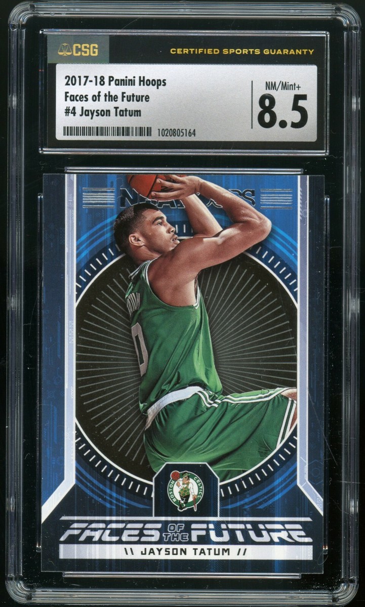 JAYSON TATUM 2017-18 Panini NBA Hoops Faces of the Future #4