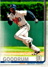 2019 Topps Series 1 Base #251 Niko Goodrum Detroit Tigers baseball card