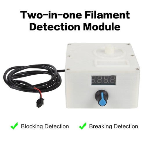 Stuck Blocking Detection Module Monitors Filament Detector Sensor for CR10 - Photo 6/8