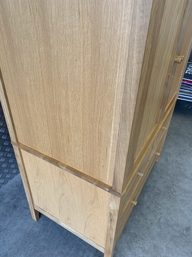 Willis & Gambier John Lewis Espirit oak double Wardrobe with drawers - Picture 10 of 14