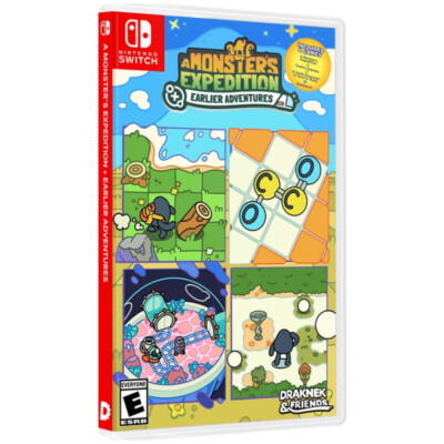 A Monsters Expedition And Earlier Adventures (Iam8bit) (Nintendo Switch) Brand