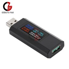 6 In 1 USB Tester Current Voltage Meter Power Voltmeter Ammeter Capacity Tester