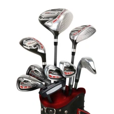 NEW PowerBilt Pro Power Complete Golf Set with Driver, Irons, Putter, Bag