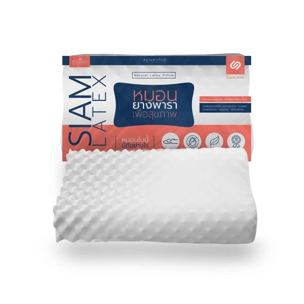 Natural talalay top latex pillow