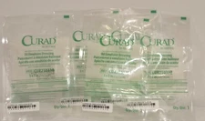 Expired Curad Non-Adherent Oil Emulsion Dressing-5 Single Use Sealed Packages