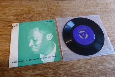 Miles Davis And The Sound of A Green Haze UK 1st Esquire Tri EP 172 Bebop 7'' EP