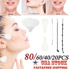 20/60/80Pcs V Tapes Shape Tape Anti Wrinkle Instant Face Neck Eye Lift Face Lift