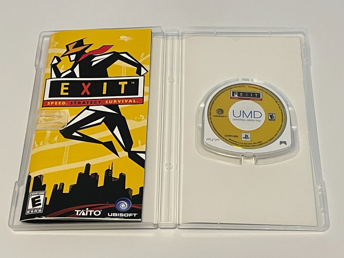 Exit [Sony Playstation Portable PSP US NTSC] Complete CIB