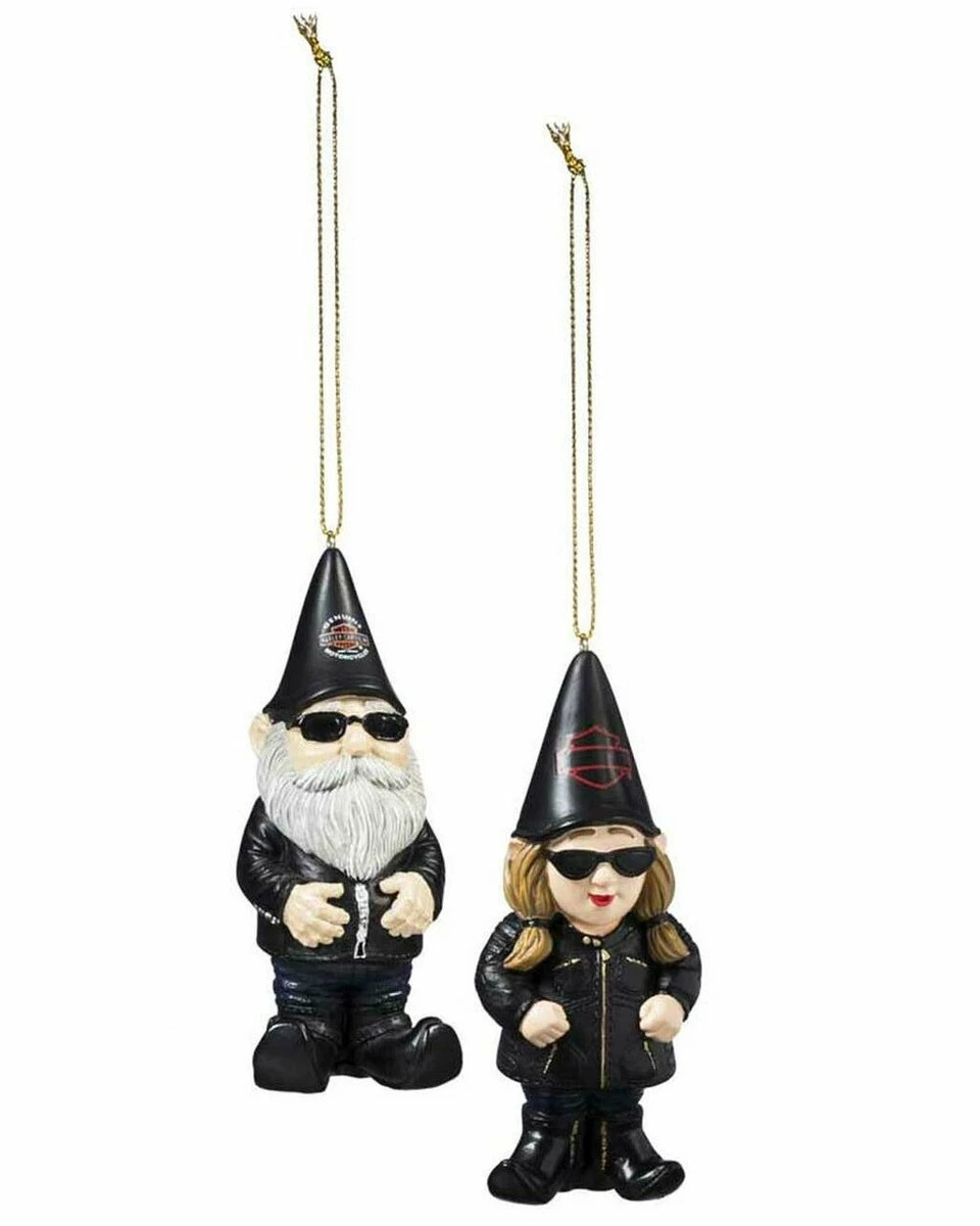 Harley davidson gnome ornament deals