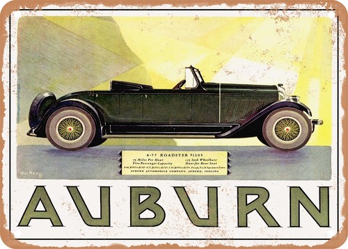 METAL SIGN - 1927 Auburn 8 77 Roadster Vintage Ad | eBay