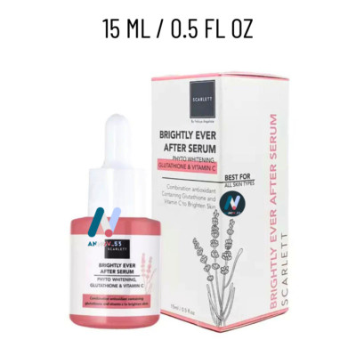 SCARLETT Brighten Niacinamide Vit C Serum Acne Scars Pores Anti-Aging Moist 15ml