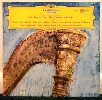 Boieldieu,  Rodrigo - Harfenkonzert C-dur Vinyl 1960 LP - Classical - Big Tulip