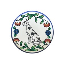 Tappo Per Bottiglia Di Vino Dipinto A Mano Per Cane Alano Arlecchino