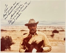 BUSTER CRABBE Autographed Signed 8" x 10" PHOTO The Comeback Trail His Last Film