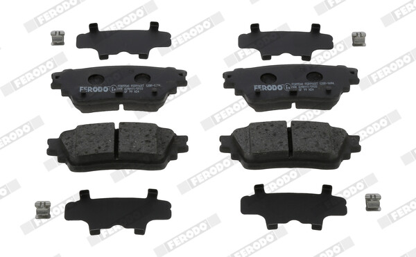 Ferodo Bremsbelagsatz Scheibenbremse Passend FüR Nissan Ariya FDB5540-image