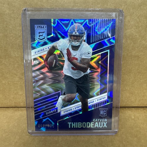 Kayvon Thibodeaux [Blue] #137 2022 Panini Donruss Elite card