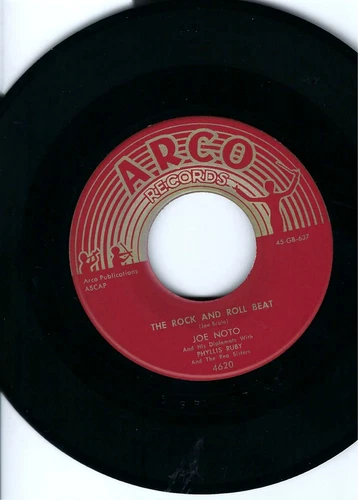 PHYILLIS RUBY W/JOE NOTO- "THE ROCK AND ROLL BEAT"/"BELIEVE MY HEART"- ARCO- NM