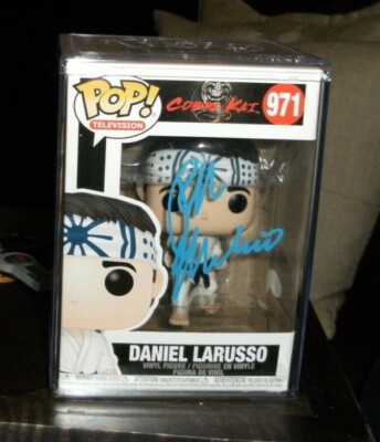 Ralph Macchio Signed Karate Kid Daniel Larusso Cobra Kai Funko Pop