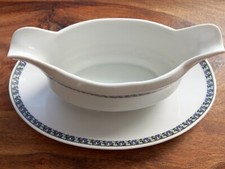 Schlaggenwald SaucierePorzellan alt -   Jugendstil Dekor Rose -