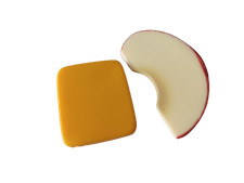 Play Food Cheese And Apple Snack New