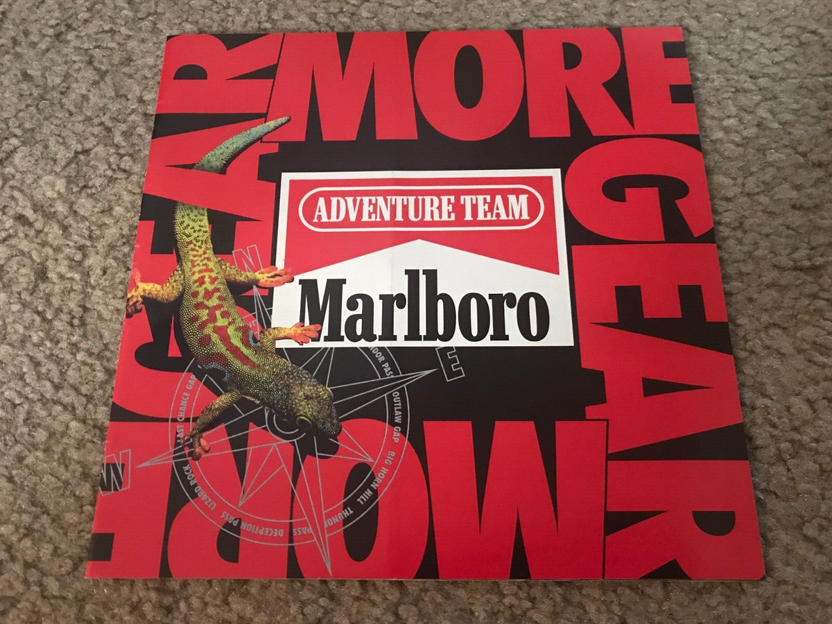 Vintage 1993 MARLBORO Gear Catalog SLEEPING BAG LIGHTER SHIRT HAT
