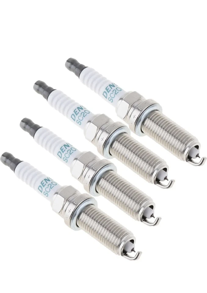 GENUINE TOYOTA PRIUS SPARK PLUGS DENSO IRIDIUM SPARK PLUGS 90919-01253 SC20HR11 - Image 4 of 4