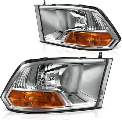 06-09 Dodge RAM 1500 2500 3500 LED DRL Headlights - Smoked Housing Cle 06-09 Dodge RAM 1500 2500 3500 LED DRL Headlights - Smoked Housing Cle