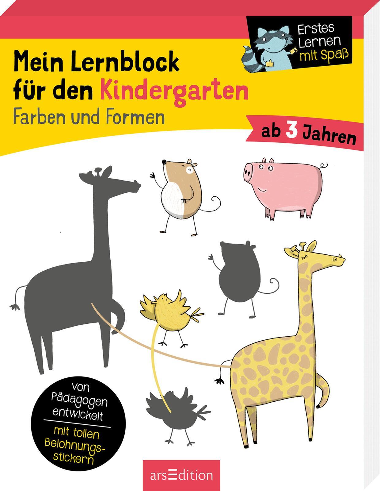 Thumbnail - Sophia Schrade; Hannah Lang / Mein Lernblock Für Den Kindergarten -