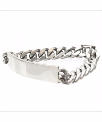 SUPREME Silver I.D. Bracelet FW16 | eBay