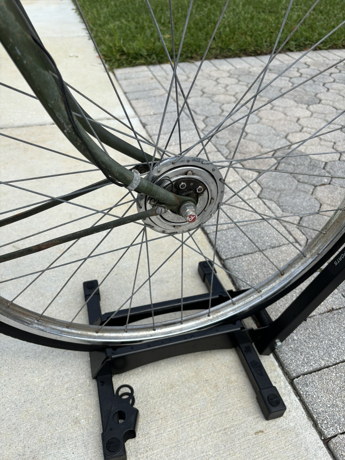 Raleigh Superbe Vintage Sturmey Archer 3 Speed Hub/Dynamo Lamp Hub Project,Par￼￼
