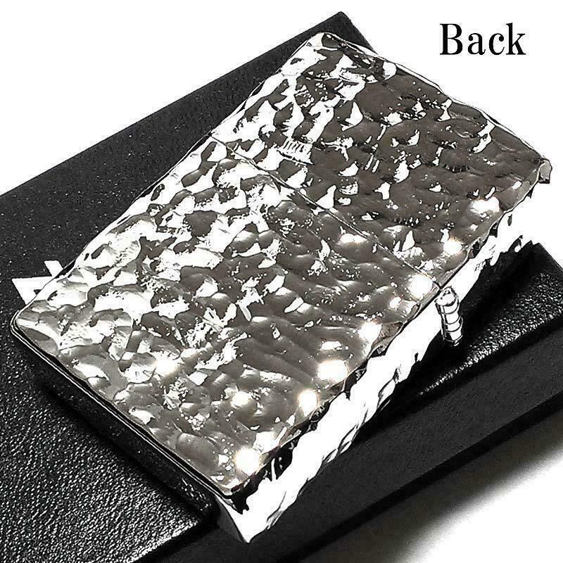 Zippo Hammer Tone Silver 5 Sided Processing Oil Lighter