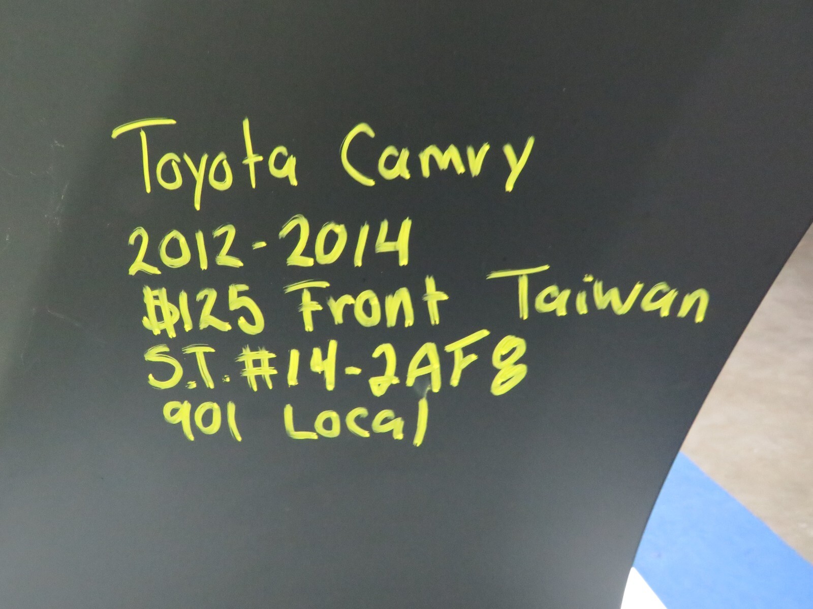 2012 2013 2014 TOYOTA CAMRY L LE XLE FRONT BUMPER COVER eBay
