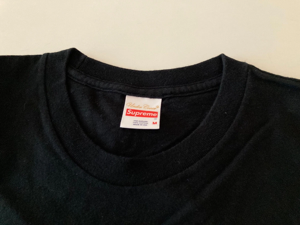 Supreme Undercover DOLLS Black Tshirt Size Medium KIDS COLLAB MINI BOGOS ON EYES