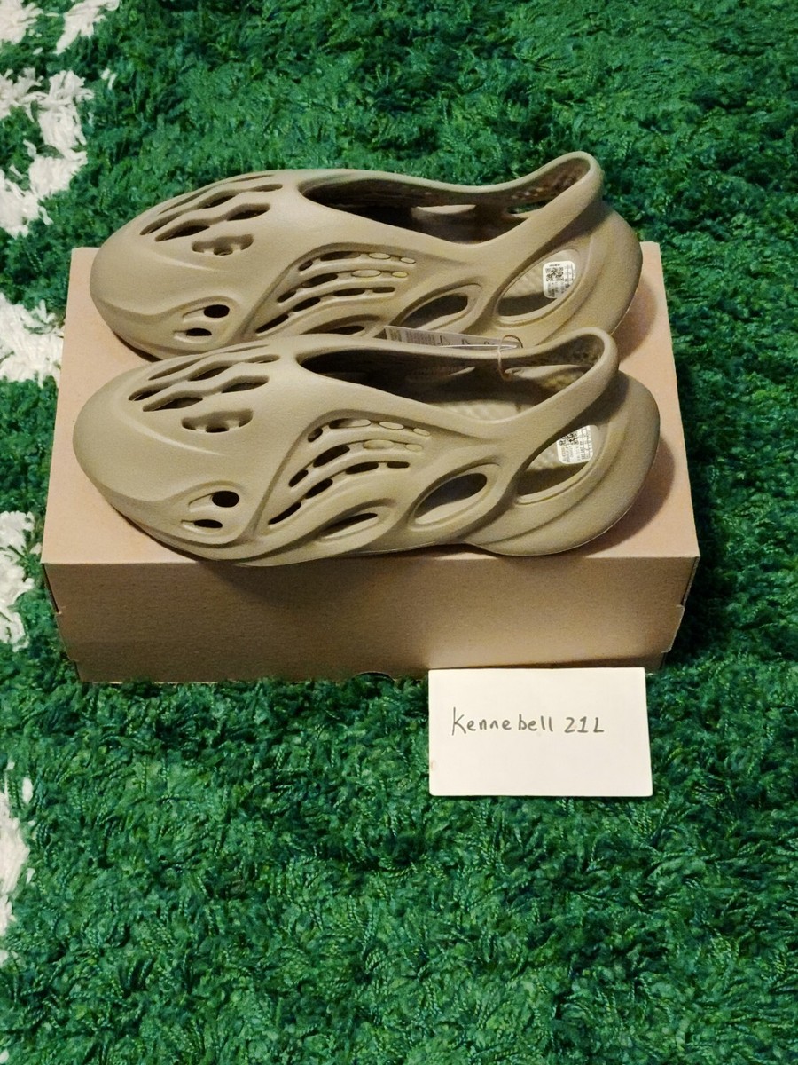 Size 11- Adidas Yeezy Foam Runner RNNR Stone Salt - GV6840 | eBay