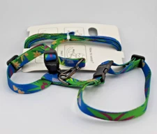 Cat Harness and Leash Set - Escape Proof Adjustable Cat Harness (Hawaii Green)