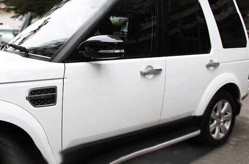 Fit For 2013-2020 Range Rover L405 Gloss Black Rear View Side Mirror Cover Trim - Picture 7 of 9