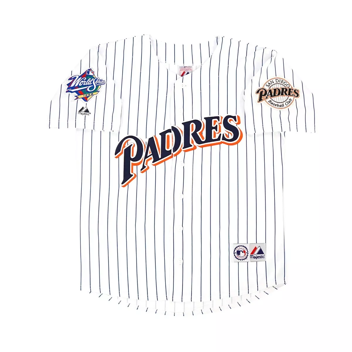 Tony Gwynn Padres 1998 World Series original Majestic batting practice BP  jersey