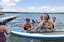 Body Glove Performer 11' Inflatable Stand Up Paddleboard - Blue.