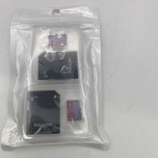 2 Pack Micro Memory Card 128GB Class 10 w/ Adapter High Speed Memory Card