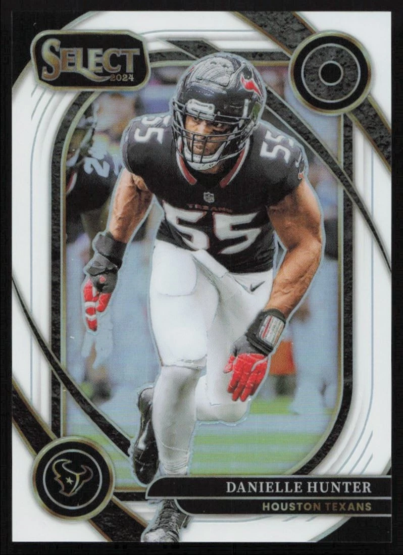 2024 Panini Select WHITE Prizm Danielle Hunter 2/35 Texans #243 C16